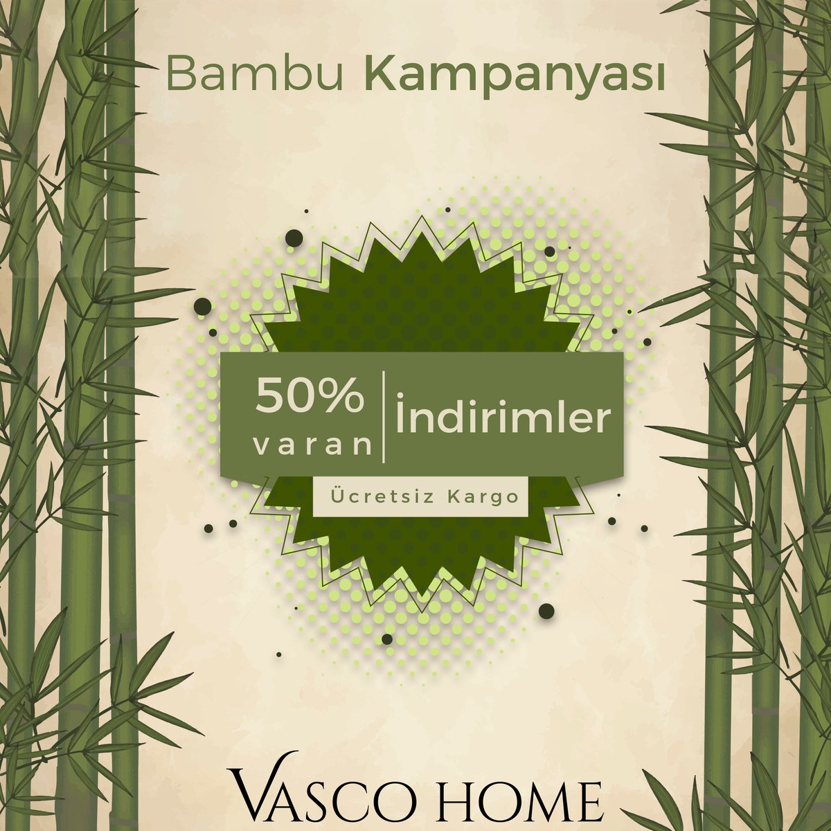 Vasco Home Bambu Kampanyası Başladı!

Bambu kategorisinde kargo ÜCRETSİZ!

Ayrıca bütün ürünlerde sürpriz İNDİRİMLER!

#bambu #bambusunum #bambuservis #sağlıklısunum