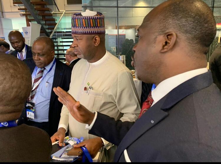 CEO / Commissioner Engr Akin Olateru with the Minister of Aviation, Senator Hadi Sirika at the ongoing ICAO 40th Assembly in Montreal, Canada. 

#ICAOA40 #aviationevents #NigeriaAtUNGA #UNGA74 #WednesdayMotivation