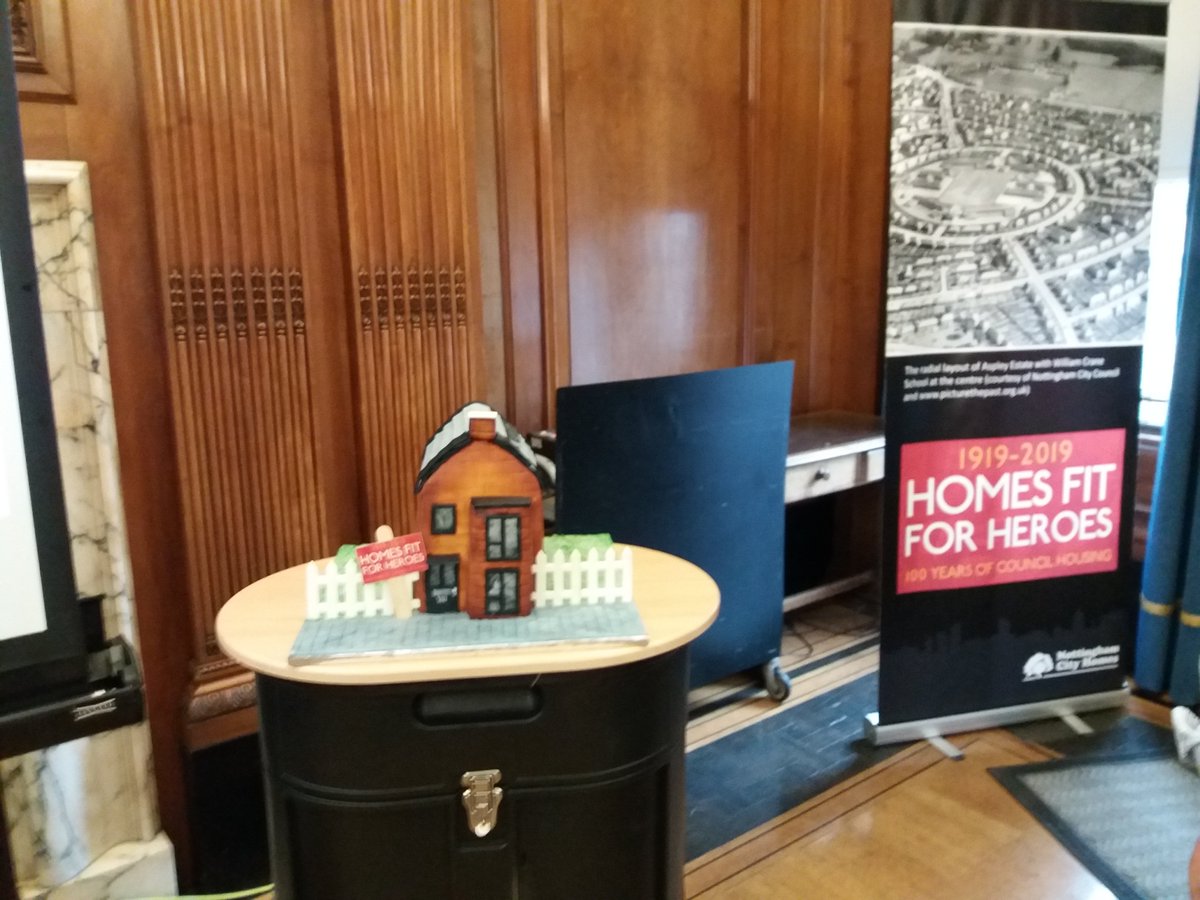 JillAllcoat's tweet photo. Today I am in Nottingham for the first of a series of #homesfitforheroes #100yearsofcouncilhousing events being held by @CIHhousing it's @CIHEastMidlands today.  Brilliant line up of speakers. It's going to be a great celebratory event @CIHmembership https://t.co/Lifdto29xN