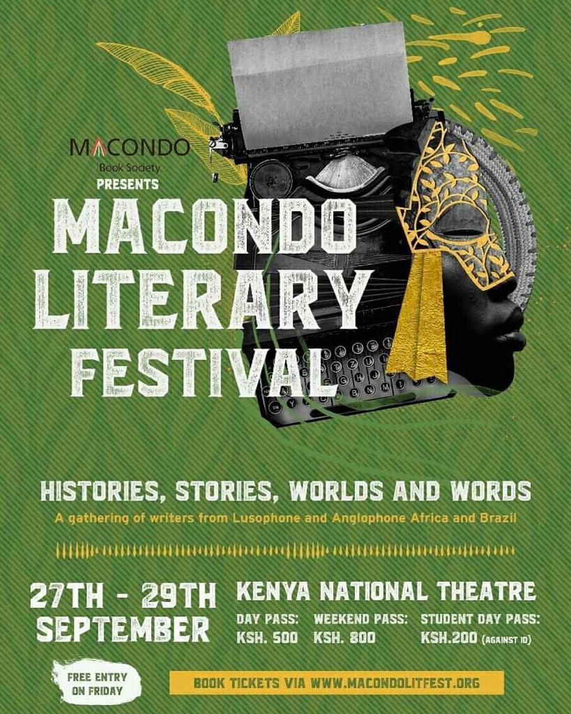 chiefnyamweya's tweet image. This Sunday I&apos;ll will be discussing &apos;FUTURE HISTORIES&apos; at the #MacondoLiteraryFestival at the #KenyaNationalTheatre. The festival brings together writers from nine Lusophone and Anglophone African countries &amp;amp; Brazil in conversation.
#ArtofUnlearning #HistóriasFuturas