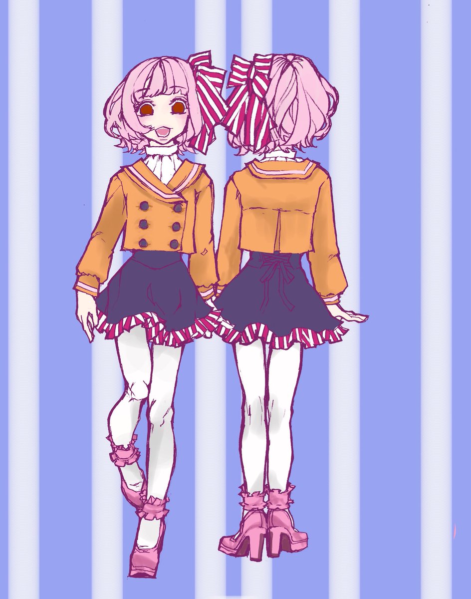 Medibang お洋服紹介٩ W و ガーリーなコーデ考えてみました 中山 初夏 お洋服とお絵描きのイラスト Medibang お洋服紹介٩ W و ガーリーなコーデ考えてみました 中山 初夏 お洋服とお絵描きのイラスト