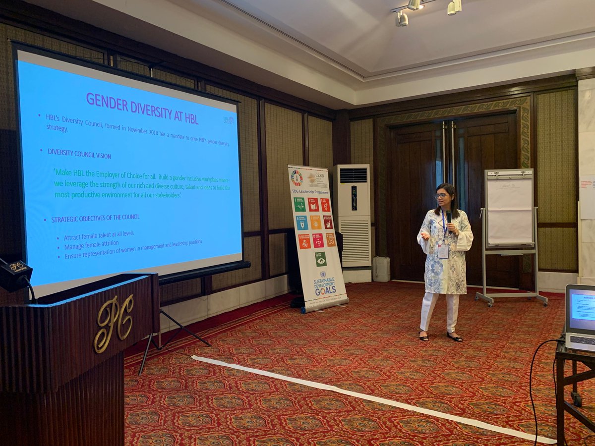 cerb_pbc's tweet photo. "To get to our target of 20% by 2020, we are looking at hiring 600-700 females every year" - Saira Halai Chundrigar, Head Relationship Management Talent and Diversity, @HBLPak #SDG5 #GenderEquality #CERBAtPBC #PBCForGender https://t.co/l0HC0BSMwL