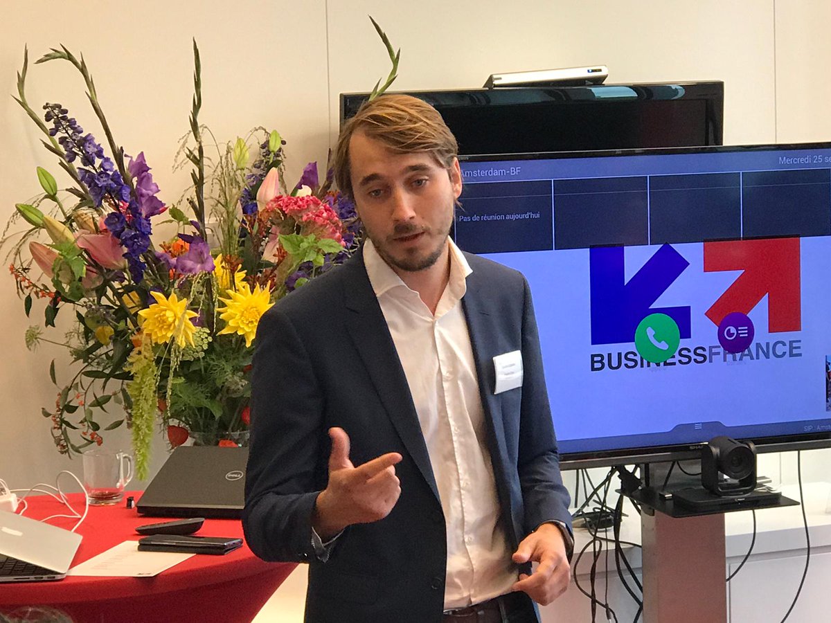 FranceinNL's tweet photo. #FrenchTechDays 🇳🇱 Retour d'expérience d'un entrepreneur 🇫🇷 - Quentin Lacointa @GrowthTribe : pour se créer un réseau, trouver un contact néerlandais qui connaît le marché local ou encore se rapprocher de @BF_Netherlands et @LaFrenchTech qui peuvent vous aider à créer des liens https://t.co/j4a976myWk