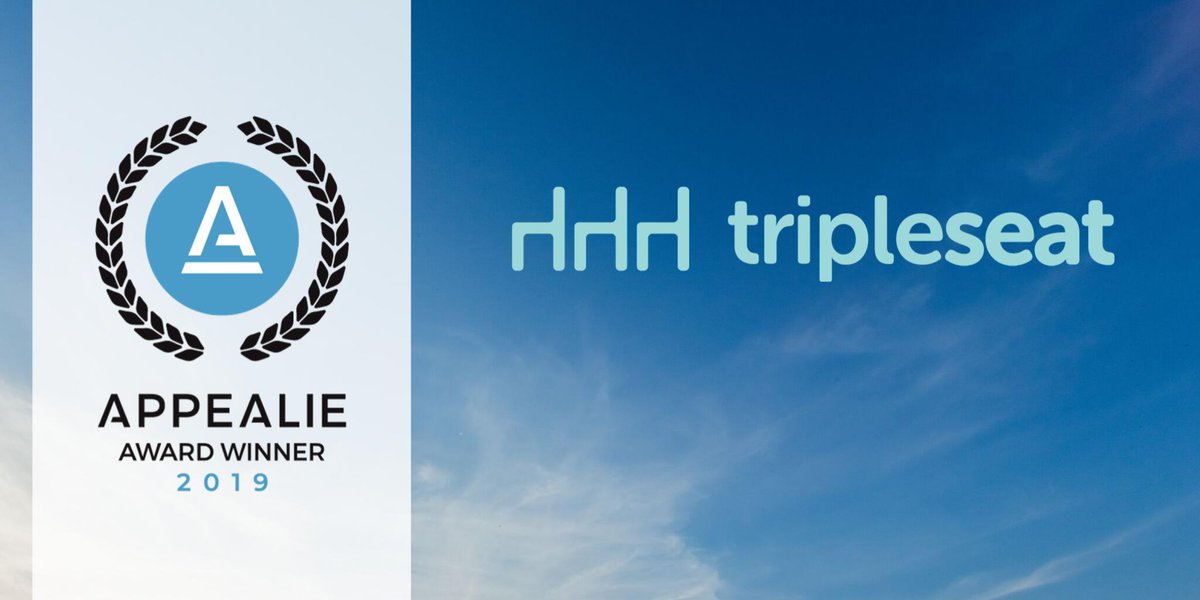 Congrats to <a href="/Tripleseat/">Tripleseat</a>, a winner of our 2019 SaaS Customer Success Award. appealie.com/saas-awards-20…