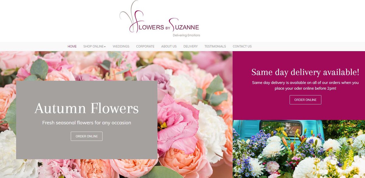 flowerslincoln's tweet photo. We are so happy with our website design from @floristProtalk 😍 check out our Facebook page for our celebratory competition!! https://t.co/5EoyaBKQV8