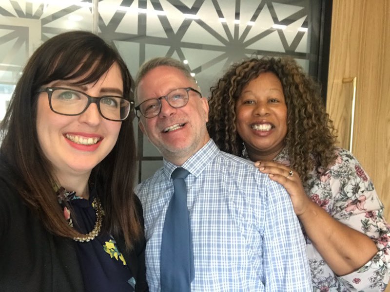 NBroomfieldReid's tweet photo. I had a @DisabilitySmart day on Monday with my @MillsandReeve colleague Kelly who chairs the Disability network & @BdfKeith talking all things -#disabilityinclusion #adjustments #enhancingpractice. A positive meeting! ππ½ππ½ππ½ππ½ https://t.co/iyj2oDDk9A