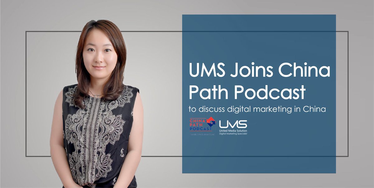umschina's tweet photo. UMS CEO Jessica Miao has appeared on the China Path Podcast to discuss digital marketing and social media in China. https://t.co/Ucee67Ki9v https://t.co/f3dv6cA1DG