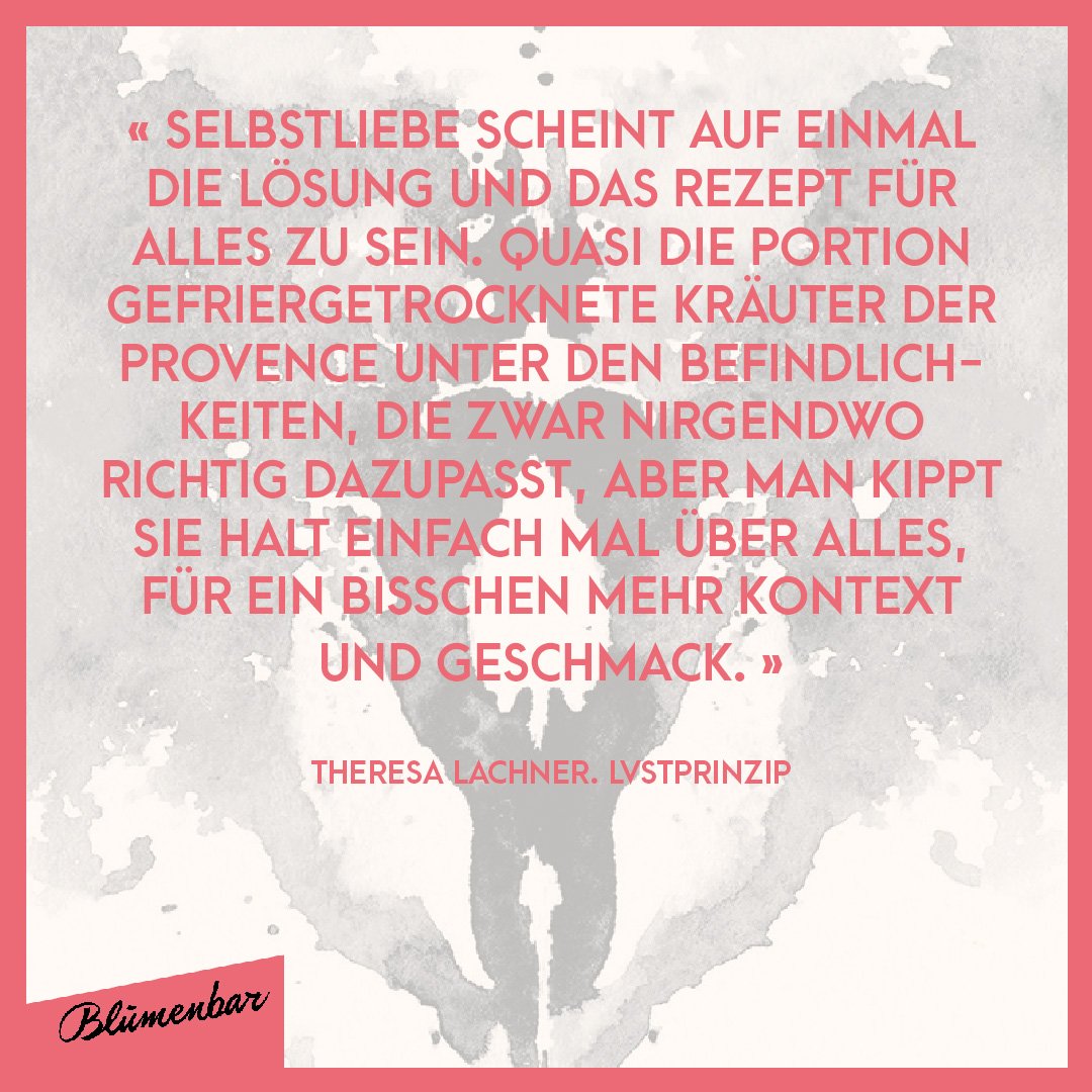 Aufbau_Verlag's tweet photo. "Wer nicht auf den eigenen Körper hören will, muss ihn halt auch manchmal fühlen"
#LVSTPRINZIP von #TheresaLachner ist jetzt überall erhältlich. Zum Buch ▶️ https://t.co/lXwAfSrq1F
#blumenbar #aufbauverlag #neuerscheinung #selbstliebe #sexbloggerin https://t.co/dI83bCgSCg