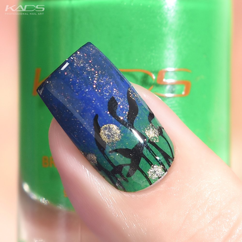 Kadsnailart's tweet photo. Nail design using KADS stamping plate Nature 016 from AliExpress store(link in bio). #nails #kads #kadsnailart #nailart #nailfashion #nailwork #naildesigns #nailplates #kadsnature #kadsnature016 #nailpolish #nailartaddict #skynails #greennails #cutenails #flowernails https://t.co/UCJqT6Vaup