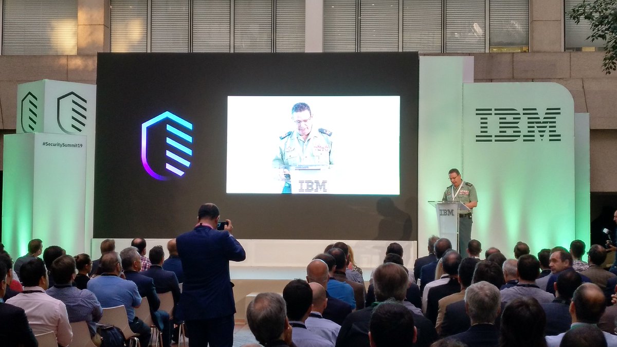 Angel_Alia8's tweet photo. En IBM Security Summit IBM #SecuritySummit19 inauguración de Marta Martínez Presidenta de @IBM_ES seguidamente la presentación a cargo del DAO de la Guardia Civil.
sobre la #ciberseguridad en la GC Con la creación de la #NationalCyberleagueGC en el 175 aniversario de la GC https://t.co/utkexAXpMd