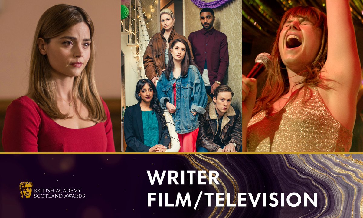 BAFTAScotland's tweet photo. The Writer Film/Television ✍️ nominees for #BAFTAScot19:
✨ Jacquelin Perske for The Cry
✨ Kirstie Swain for Pure (@thekirstieswain)
✨ Nicole Taylor for Wild Rose (@nicoleftaylor)
Supported by @screenscots https://t.co/o2T67p8Jtd