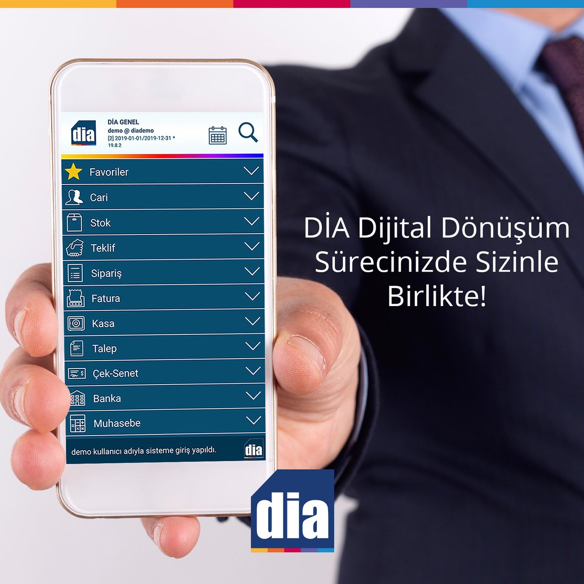 nuveyazilim's tweet photo. DİA dijitalleşen dünyada sizlere hız, para ve zaman tasarrufu sağlıyor.

#DİAYazılım #DİAdamümkün #DİABulutta #software #dönüşüm #yazılım https://t.co/3ELYbL7rn7 https://t.co/8mDiuvfNhc