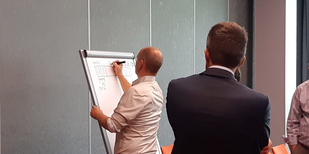 EPLAN_DE's tweet photo. Our next Work Session at #EEC19 will focus on integration within the process: @SAP and #Eplan are jointly developing an interface to link LO-VC and EEC. @HELLER_Group_EN started with an introductory presentation. https://t.co/PS4hk29qLF