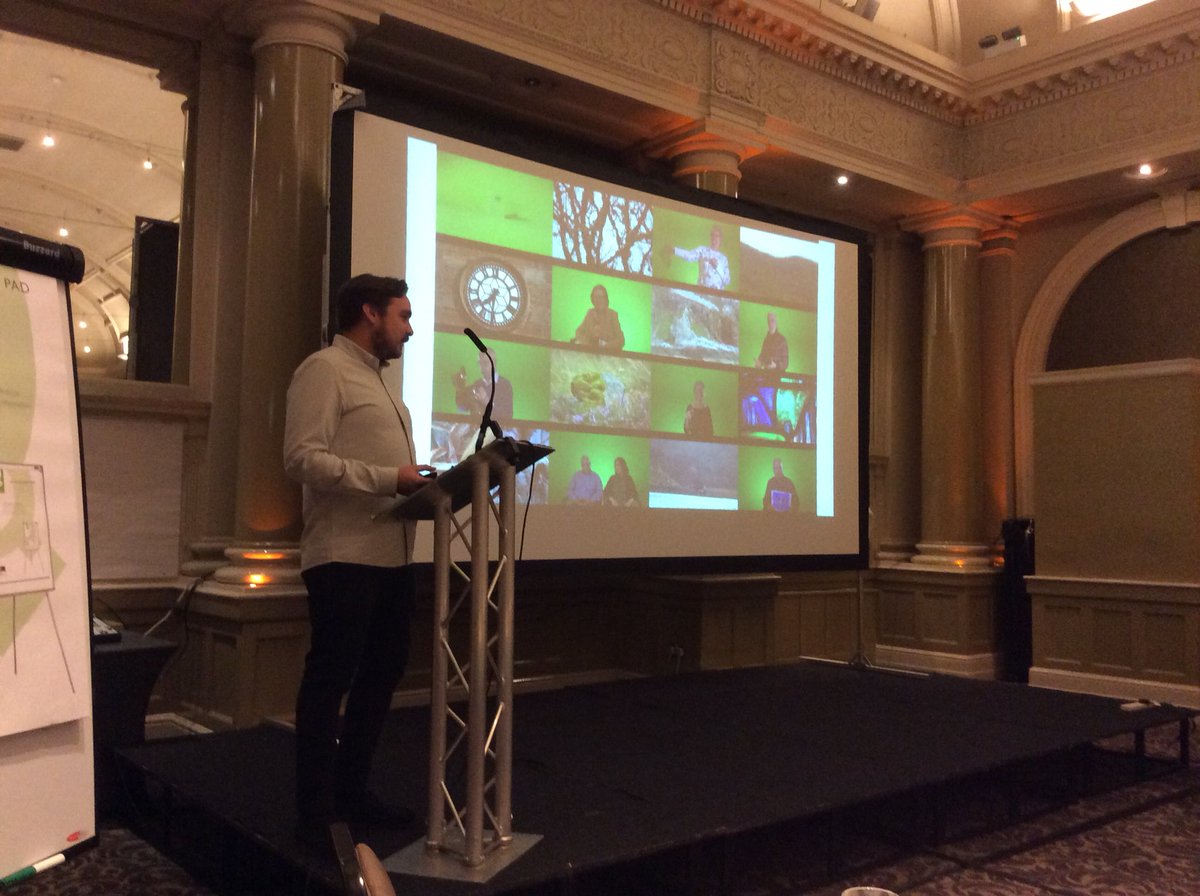 _nickytaylor's tweet photo. Artist @Harrison_CR present his film the Neva - with people with rare dementias narrating. “People have said the film feels uncomfortable but for people with dementia life can be uncomfortable.’ #yhdementia #EveryThirdMinute @TestingSituati1 https://t.co/gxMcVPofwG