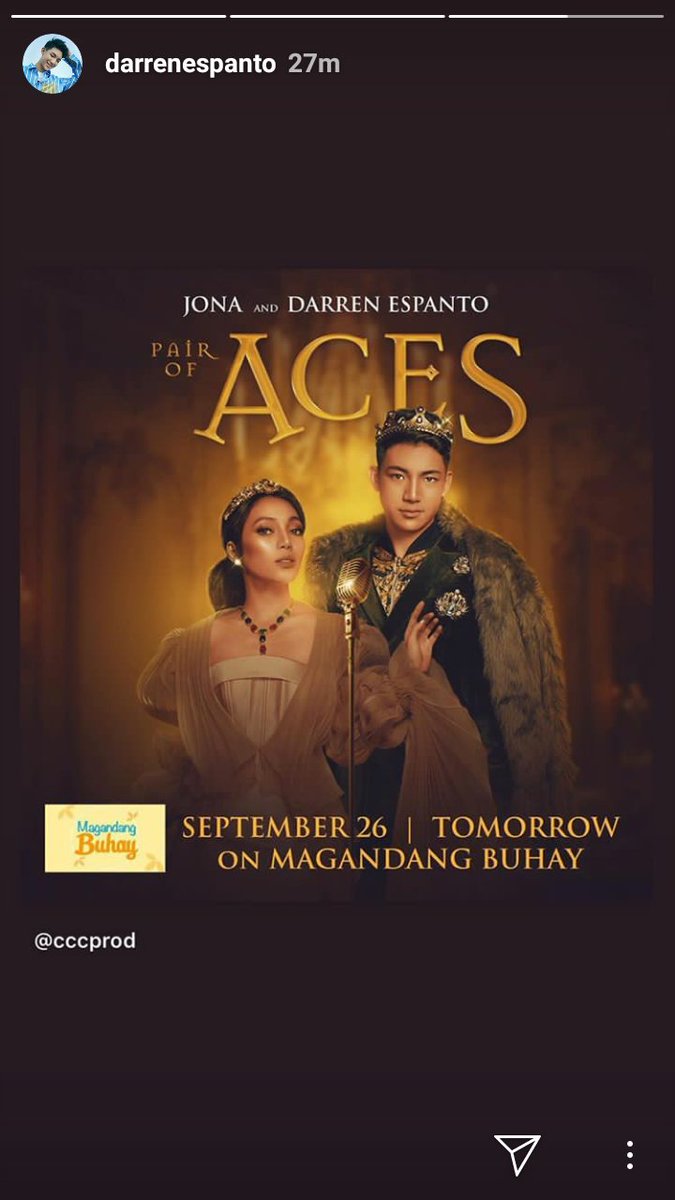 sherbi_26's tweet image. Tomorrow on Magandang Buhay
#PairofAces