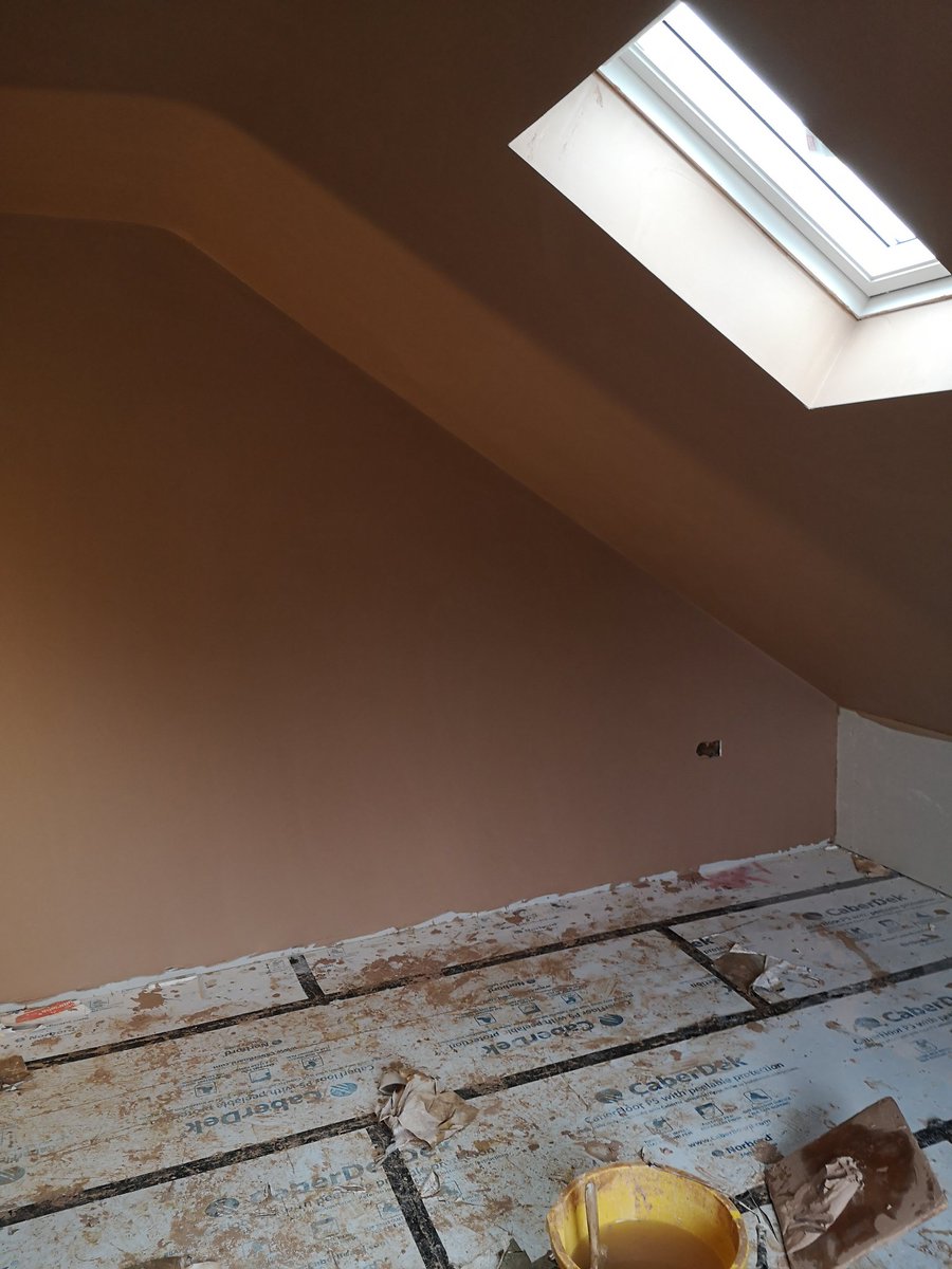 PlasteringTr's tweet image. Skimming with @Adstheplasterer in foxton Cambridge