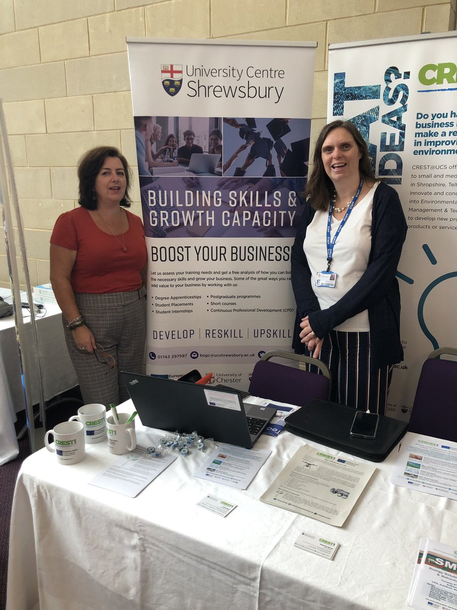 BSGCatUCS's tweet photo. Our Business Engagement team are at #TechSevern today. If you’d like to find out how you can get a free Training Needs Analysis pop by the @ucshrewsbury stand https://t.co/i2Prv0tl84