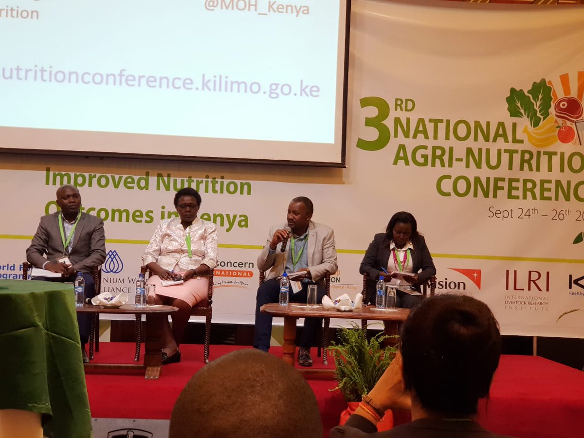 @marketplaceKEN Panelist at the 3rd National Agri Nutrition conference. Nutrition for All #Agrinutritionconference #nutrition <a href="/MOH_Kenya/">Ministry of Health</a> @kilimoKE
<a href="/GAINalliance/">GAIN</a>