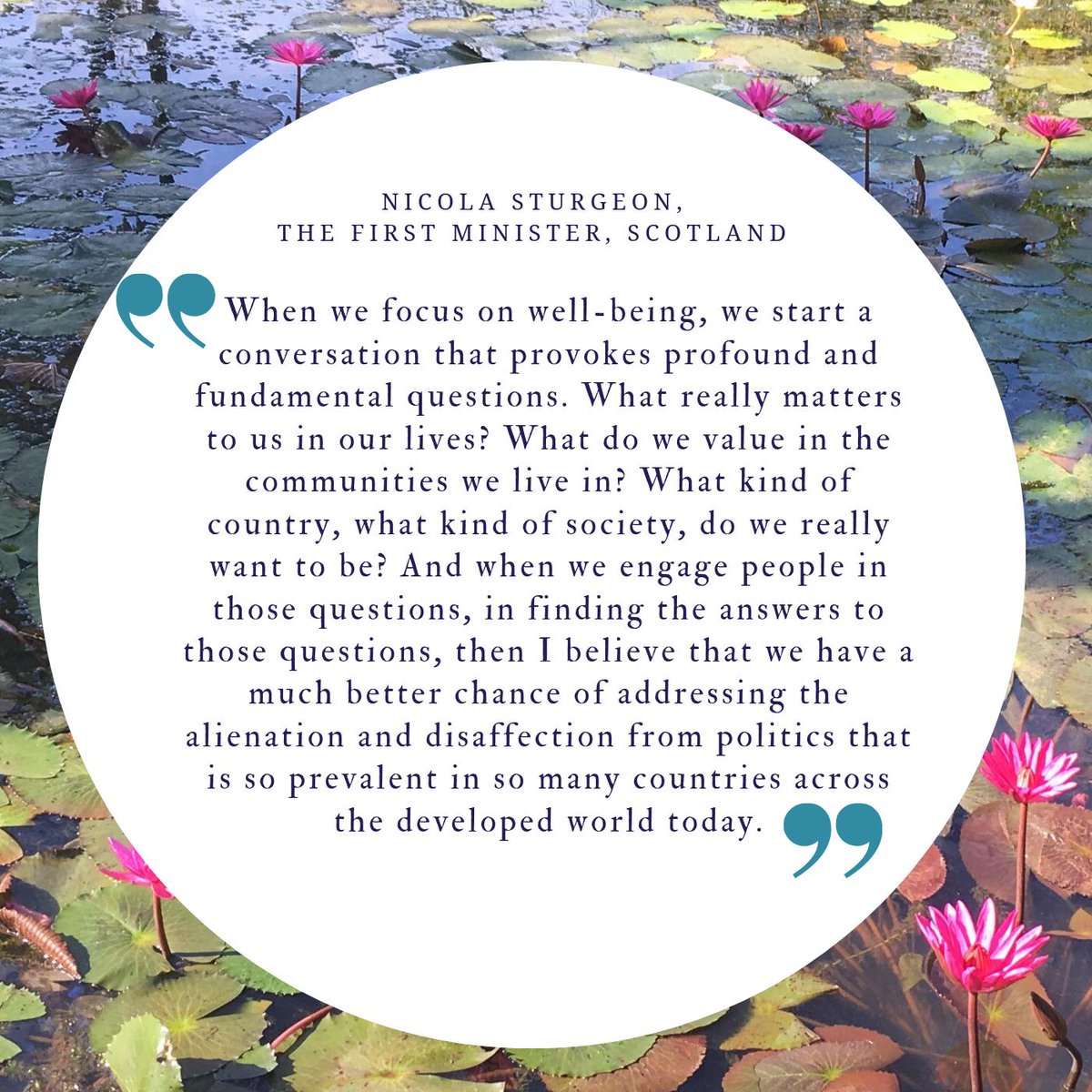 CurioCity_org's tweet photo. Have you heard this brilliant @TEDTalks by @NicolaSturgeon on why well-being needs to be centered in our understanding of development and cities?: | https://t.co/6NoO5pBB2S

#Wellbeing #CurioCityCollective #TedTalks #Cities https://t.co/jT1vtSC1db
