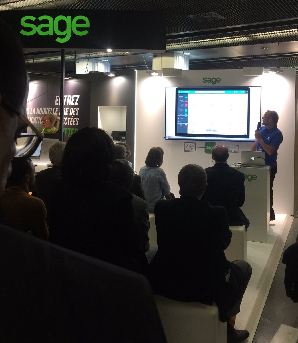 Demo conciliator sur le stand sage. Notre solution pour automatiser la tenue comptable et reconnaître à 100% le détail des factures grâce à l’IA. Rejoignez-nous.  #CongresOEC <a href="/SageFrance/">Sage France</a>