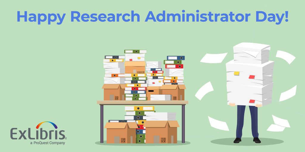 EXLresearch's tweet photo. Today we say THANK YOU to all the Research Administrators who work so hard to enable global #research excellence! 👏👏

 #researchadministratorday https://t.co/Suz5MLwjkA