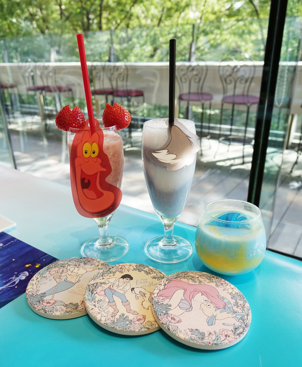 sibchtv's tweet photo. 【自分へのご褒美カフェ☆可愛すぎるカフェ限定描き下ろしアートも!】
9月21日（土）～11月9日（土）の期間限定！東急プラザ表参道原宿3階に「リトル・マーメイド」OH MY CAFÉが OPEN!!https://t.co/nIordPNlYU https://t.co/WcpkMtvuob