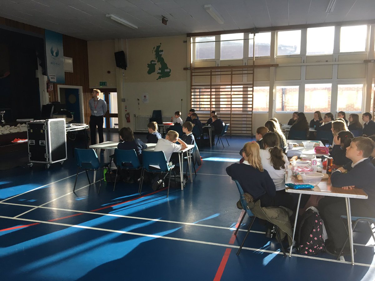 STEAM Awareness day well underway with Year 8! Pupils busy building bridges with Kinex and creating road layouts through cooking skills! #nextengineers @Ameyplc