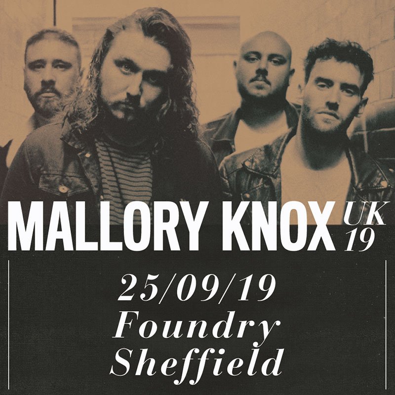 TONIGHT at the #FoundrySU. We welcome @MalloryKnoxband to the stage! Remaining tickets available from foundrysu.com/ents/event/138…