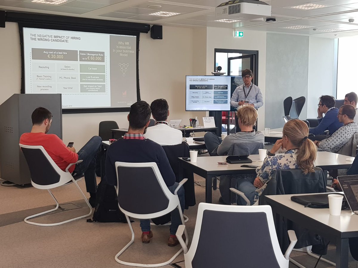 ScaIeIT's tweet photo. Welcome to our new 14 scaleups to the Preparatory Workshop for @Scale2019.
Today we’ll touch several topics covering the most strategical issues faced by fast growing scaleups. 
Thanks to the hospitality of our partner @Amazon.
#scaleit2019 #scaleup https://t.co/J0LzeSm0lb