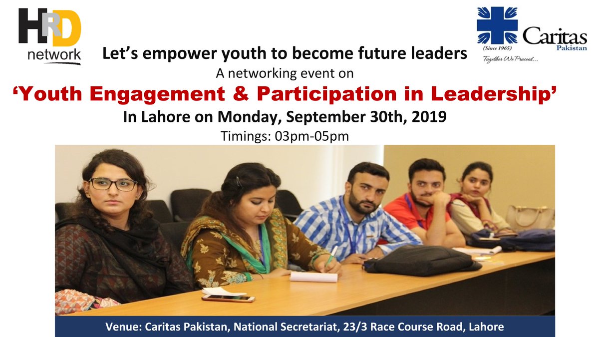 hrdnpk's tweet photo. Dear HRDN Members (Punjab Chapter)! We cordially invite you to attend a half day Networking Event in collaboration with Caritas Pakistan at Lahore (Details are mentioned). Please confirm your availability for the event at your earliest to Ms. Maria Qibtia (maria.qibtia@hrdn.net) https://t.co/1pR2qjFX8k