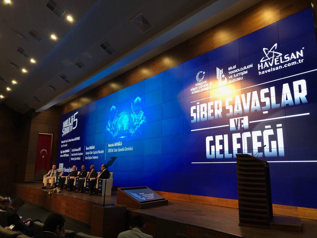 BTK ile Havelsan’ın birlikte düzenlediği “Teknoloji Sohbetleri”  etkinliğinde bugün konu “Siber Savaşlar ve Geleceği” oldu. Bizde Secpoint olarak yerimizi aldık. Artık savaşların yeni boyutu olan Siber savaşlar hakkında çok faydalı bir söyleşi oluyor.
#teknolojisohbetleri5