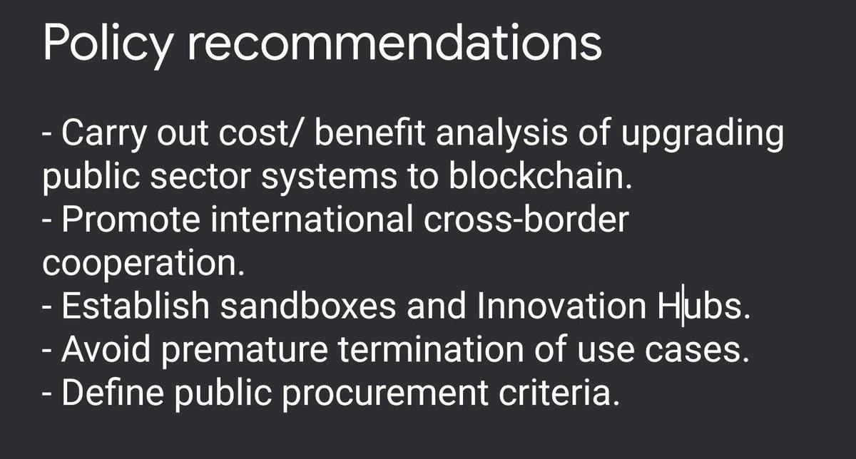 Governments need to  support innovation! Blockchain is pivotal to the future the digital age. 

<a href="/GovchainR/">GovChain Research</a> have interviewed the governments of the world and put forward policy recommendations. <a href="/Qadre/">Qadre</a> @unblockedevents <a href="/UKBlockchain/">Blockchain Live</a> #blockchainlive #blockchain #innovation