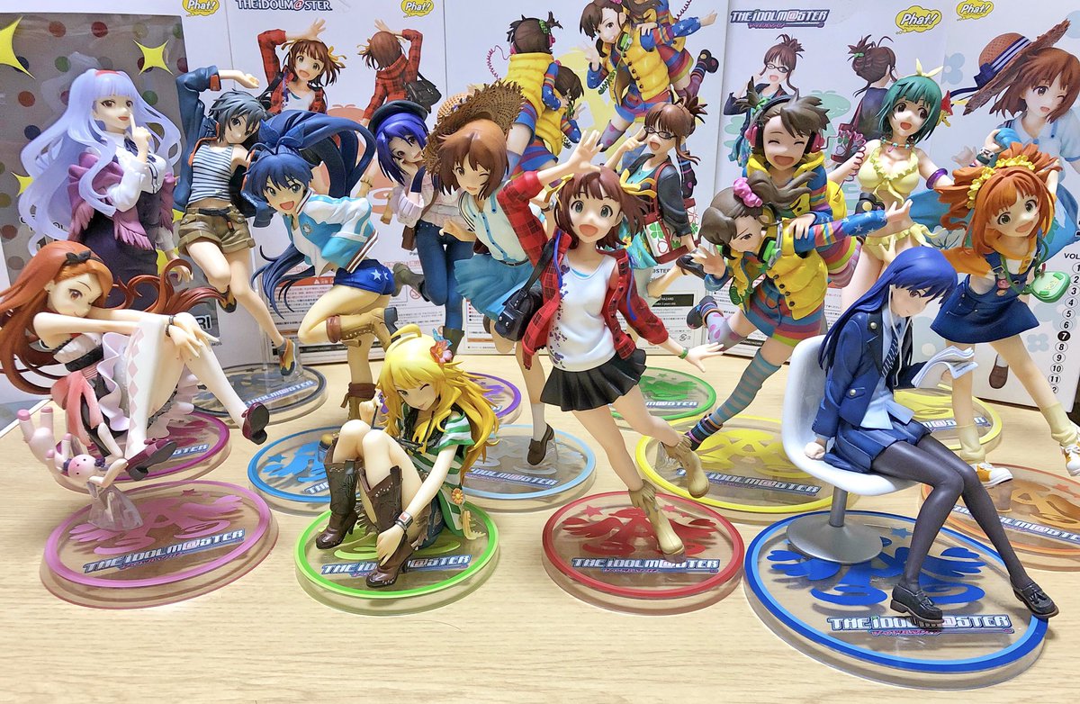 これでアイドルマスタージャケットフィギュアシリーズ14人全てが揃い