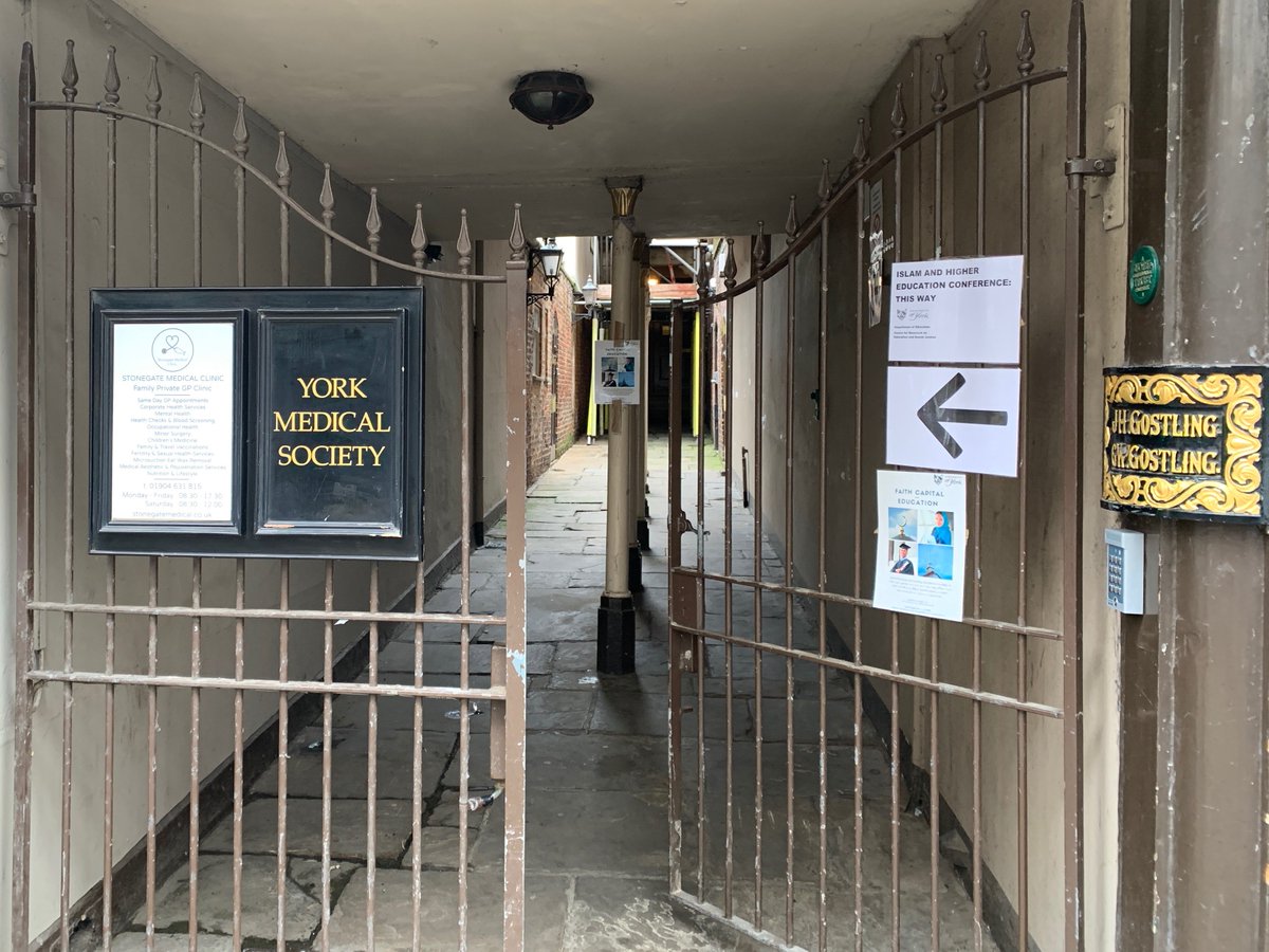 We are very fortunate to host our first event as part of the #FaithandHEProject at the @yorkmedicalsociety! If you are with us, please use #FaithandHE to let us know your thoughts! <a href="/CRESJYork/">CRESJ York</a> @DeptEdYork <a href="/UniOfYork/">University of York</a>