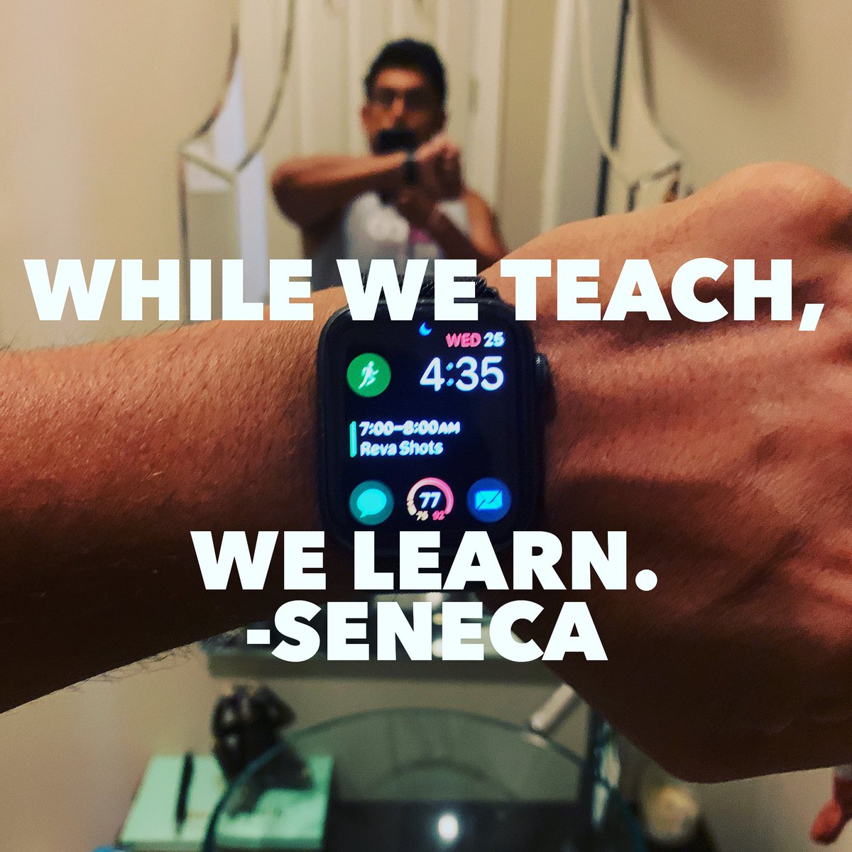 neelsus's tweet photo. While we teach, we learn. Seneca #0445club #disciplineequalsfreedom #nolomits #growthmindset #payitforward https://t.co/JuAir6Fz08