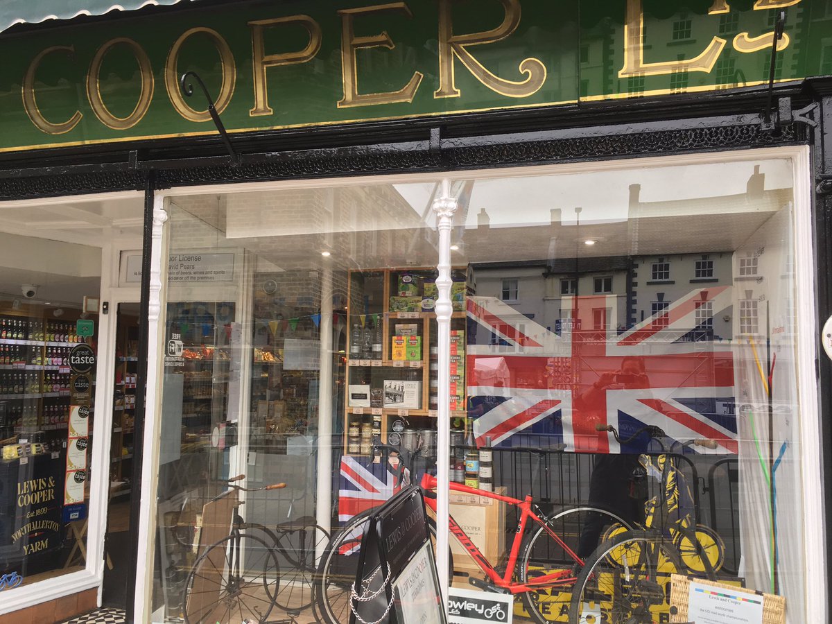 calderskitchen's tweet photo. What a day in store @Yorkshire2019 We’re in @lewisandcooper #Northallerton for the start of the race sampling or #AwardWinning #Piccalilli #Chillililli &amp; #Sillylilli 10% off all purchases today! #MadeInYorkshire #FamilyRecipe #FreeSamples 🚴‍♂️🏅🏆👏 https://t.co/XV8EdogVIE