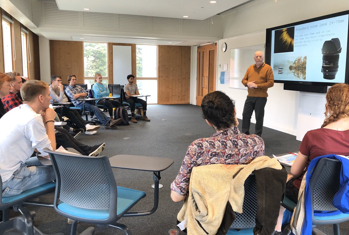 Talking the field of views and other photography basics this morning with <a href="/photobyparallax/">Parallax Photography</a> students are starting to settle into the discussions nicely