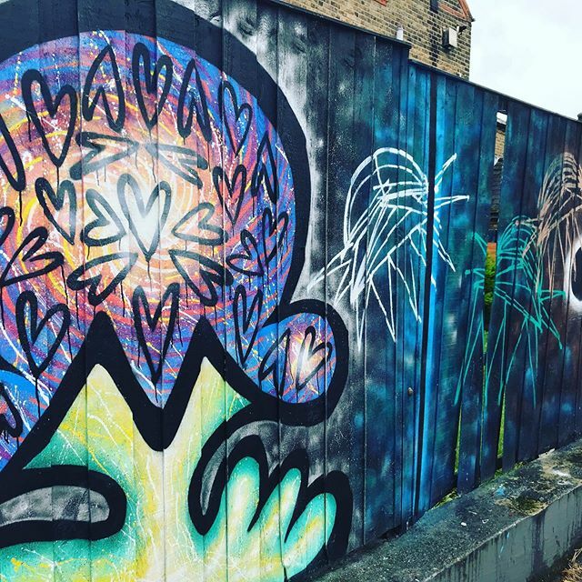 New work by @orbitldn and @nathanbowenart in #HonorOak #Brockley #streetart #art #london