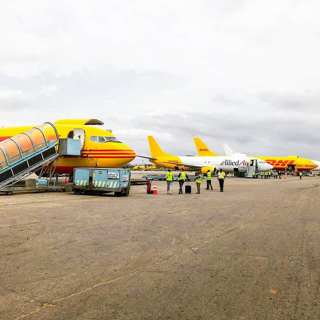 LOSairport's tweet image. Celebrating #50YearsOfDHL 🎂🎉📦✈️💛❤️

#HappyBirthday
#LagosAirport
#DHL
#Aviation
