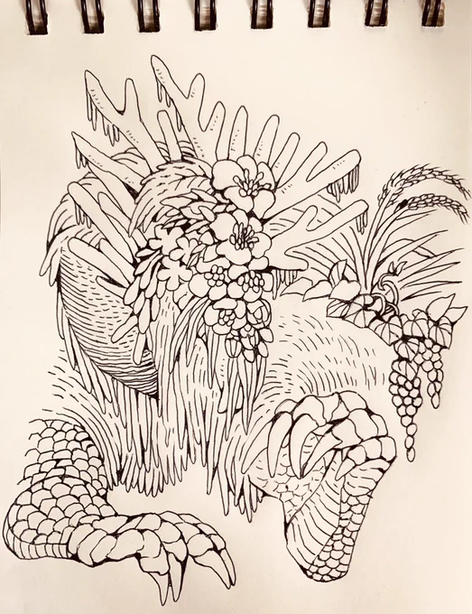 おひるきゅーけい一発ラクガキ!(本当はガチムチおじさんとか描きたい 