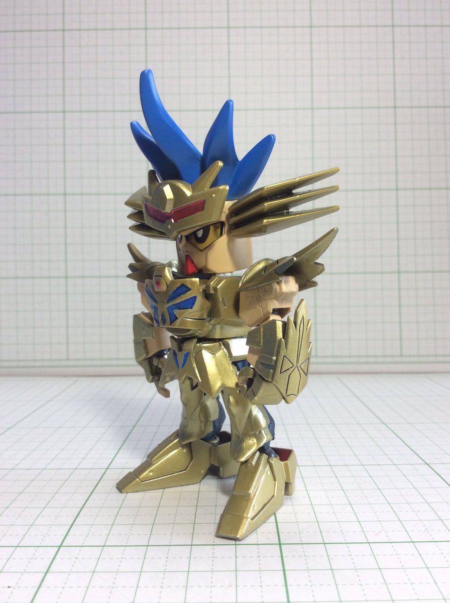 Nasurobon Sdガンダム 蟹座のデスマスク 風 出来ました 積尸気冥界波 と集合写真をw 何となく作り方が見えてきたので他の黄金聖闘士ものんびり作っていこうかと思いますw