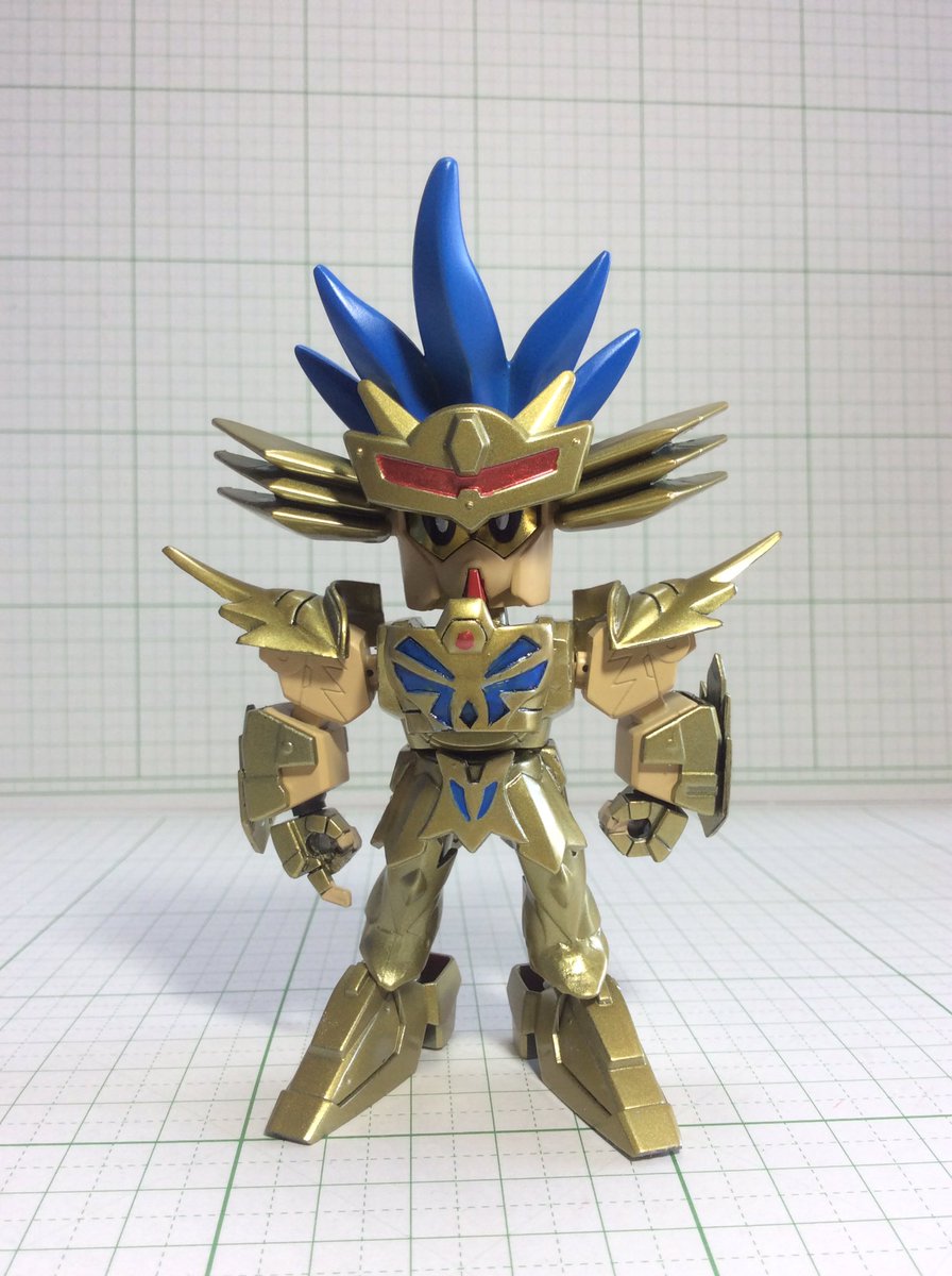 Nasurobon Pa Twitter Sdガンダム 蟹座のデスマスク 風 出来ました 積尸気冥界波 と集合写真をw 何となく作り方が見えてきたので他の黄金聖闘士ものんびり作っていこうかと思いますw