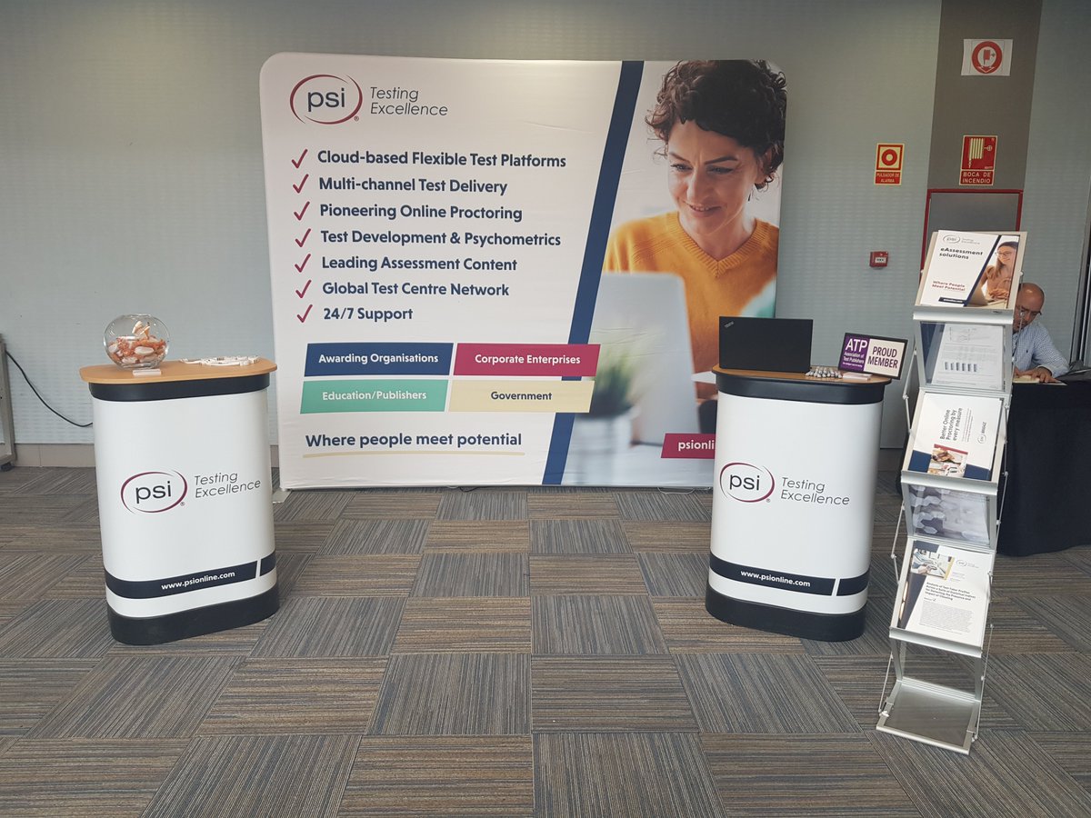 PSIeAssessment's tweet image. We are waiting for you at the #EATPconf in Madrid! Visit us at stand 8 in the exhibition hall.
@EATPConf #eassessment #testdelivery #assessment