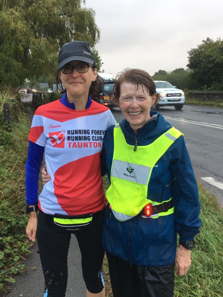 Delighted to support <a href="/running_granny/">therunninggranny</a> in her John O’Groats to Lands End world record attempt as oldest female. Over 700 miles done. Promoting healthy and active ageing and counts towards my #steptember too! @MusgrovePark <a href="/RfrcRunning/">Running Forever</a>