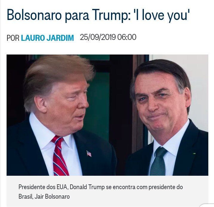 jownlock's tweet image. parece fic do wattpad mas é só o bozonaro se declarando pro seu crush trump e recebendo o famoso gelo