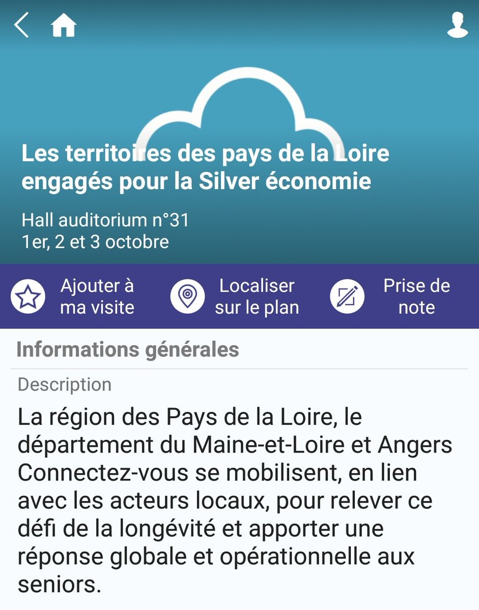 GC_Aldev's tweet photo. Optimisez-vous @EnModeSenior avec cette appli et venez me retrouver sur le stand des territoires des pays de la loire engagés pour la #Silvereco avec les @paysdelaloire, le @Maine_et_Loire et @AngersConnected https://t.co/GkZg3iSfEv