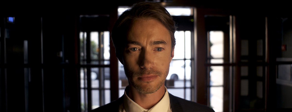 hanoverpictures's tweet photo. The first image from my new short film, ‘Transient’. @MrTomWisdom plays, David, an art dealer in town to meet with a young artist to buy her work. 
DP: @cameramanuk1. Camera: #sonyfs7. #cinematography #filmproduction #bristol #selfimania https://t.co/GqWAvs9dLj