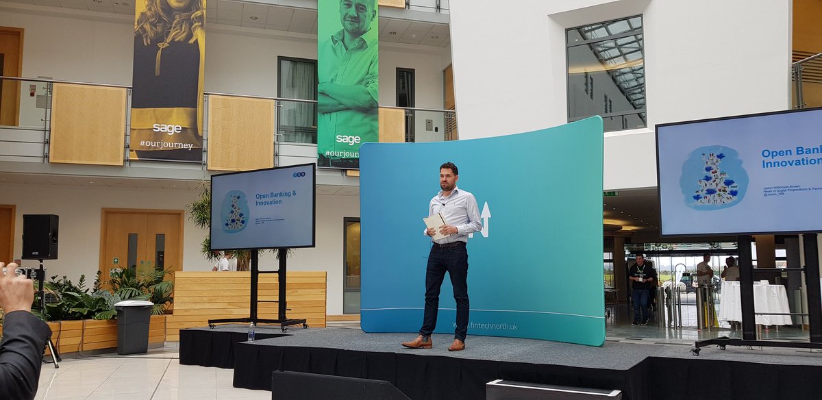 codeacuk's tweet image. Fantastic to hear such a customer-centric approach from! @Jason_WB @TSB 

#FintechNorth #Fintech #NETech