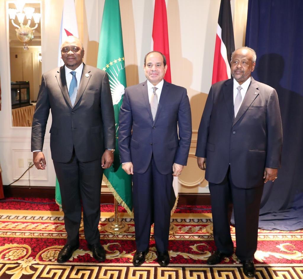 ymahmoudali's tweet photo. Le pdt Assisi président en exercice de l’UA à réuni les deux chefs d’Etat Kenyan et Djiboutien sur cette question du Conseil de Securite des Nations unies https://t.co/GXqXeHSiWi