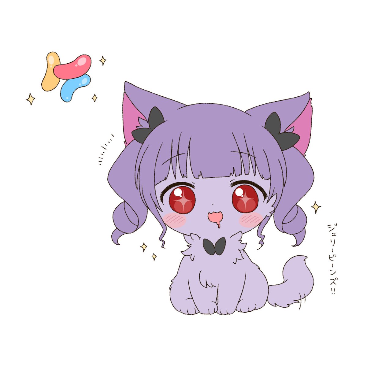 「ガルパ擬獣化!
あこいぬちゃん?? 」|リンゴ雨🌷︎のイラスト